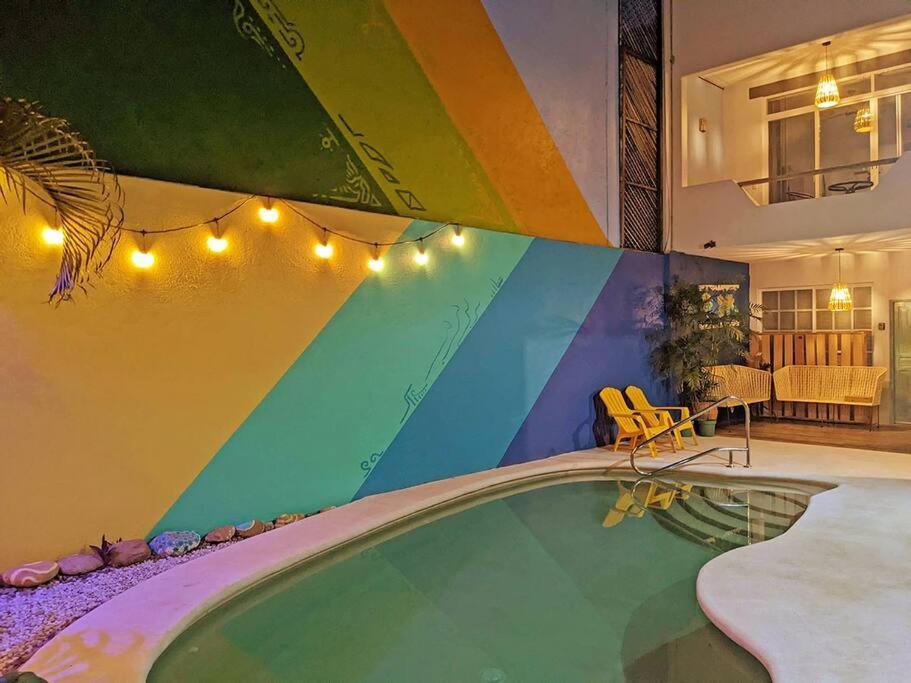 Studio -Trees At Mikasa- Near Beach, Pool, Fast Wifi, Ac & King Bed Puerto Escondido  Exterior photo